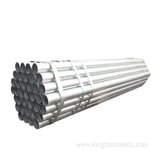 DN50 hot dipped galvanized steel pipe pre galvanized